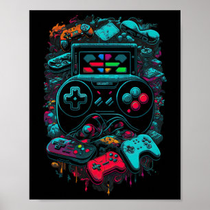 Kontrolle Gamer Video Game Controller 14 Poster