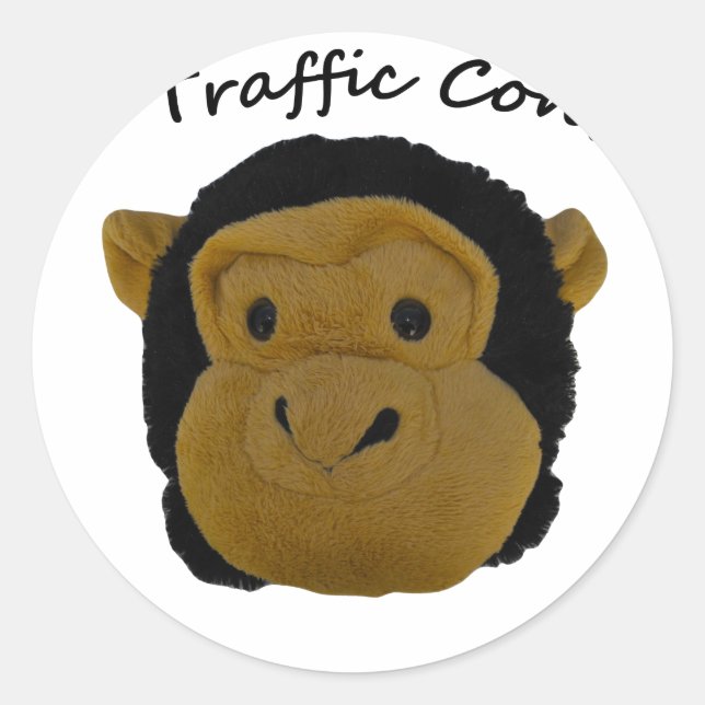 Kontrolle Runder Aufkleber (Vorderseite)