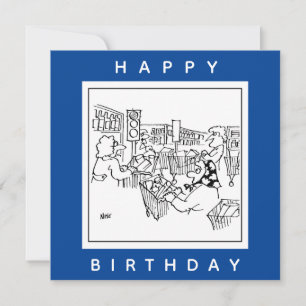 Kontrolle Verkehrsleuchten in einem Supermarkt Karte