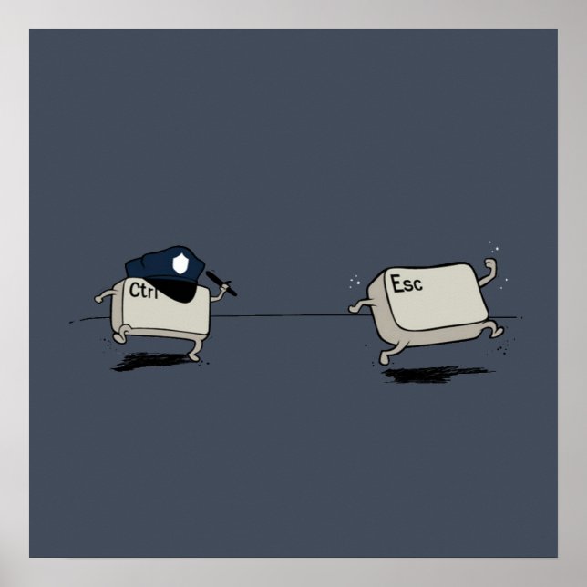 Kontrolle vs. Escape Poster (Vorne)