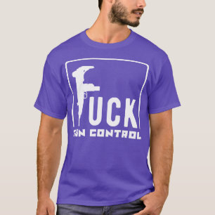 Kontrolle weiß T-Shirt