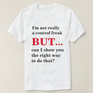 Kontrollen-Freak T-Shirt