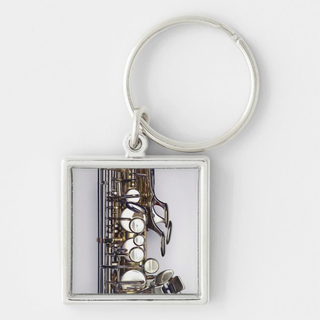 Kontrollen von Saxophone Schlüsselanhänger (Vorne)