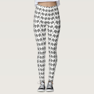 Kontrollfahnen auf der finnischen Strecke Leggings
