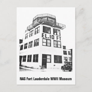 Kontrollturm auf der NAS Fort Lauderdale Postkarte