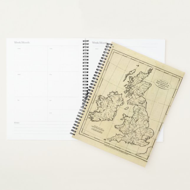 Kontur Britische Inseln Planer (Anzeige)