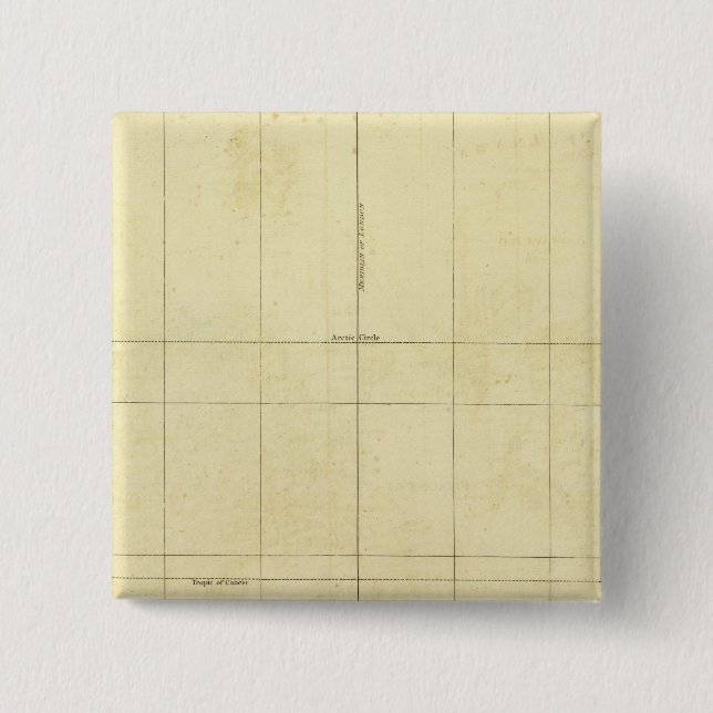 Kontur der Weltkarte Button (Vorderseite)