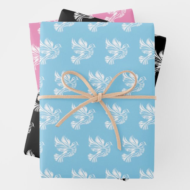 Kontur Geschenkpapier Set (Beispiel)