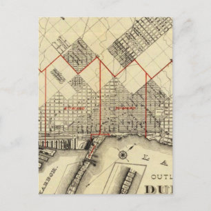 Kontur Karte von Duluth und Vororten