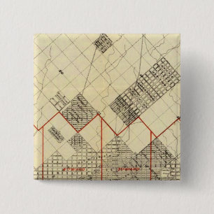 Kontur Karte von Duluth und Vororten Button