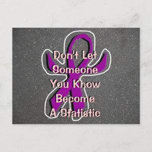 Kontur Ribbon (Humanised) Chalk Postkarte