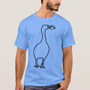 Kontur von White Gose Steals Crown T-Shirt