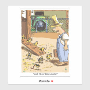 Konturaufkleber für Biker Aufkleber