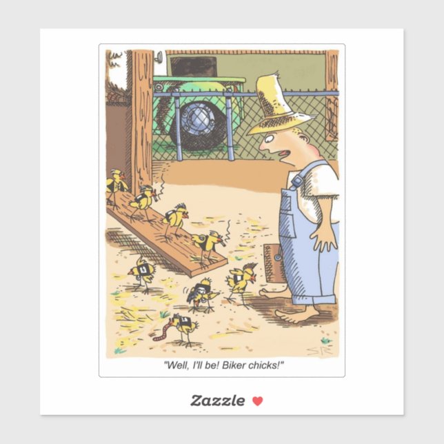 Konturaufkleber für Biker Aufkleber (Blatt)