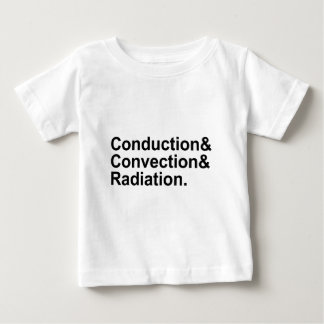 Konvektionsbestrahlung | Wärmeübertragung Baby T-shirt