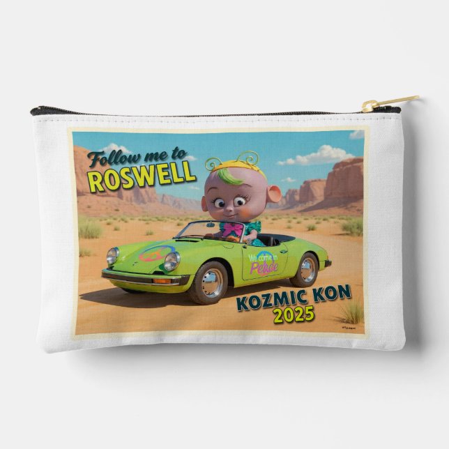 Konvention Zipper bag  Zubehörtasche (Rückseite)