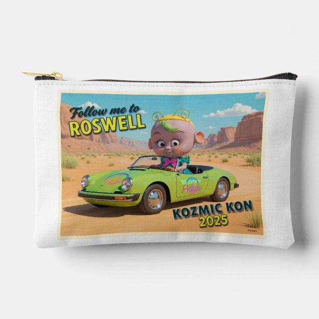 Konvention Zipper bag  Zubehörtasche (Vorderseite)