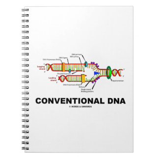 Konventionelle DNA Molekularbiologie-Spaß Notizblock