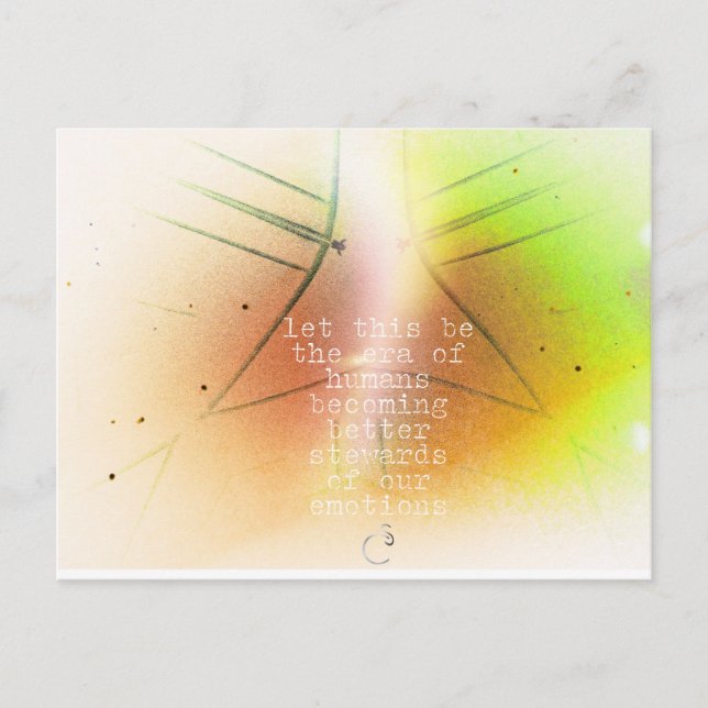 Konvergenz und Erweiterung - Herbstwochen Postkarte (Vorderseite)