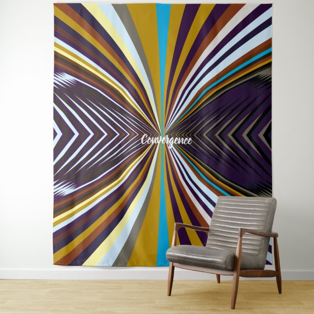 Konvergenzband Wandteppich (Beispiel)