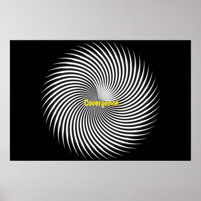 Konvergenzplakat Poster (Vorne)