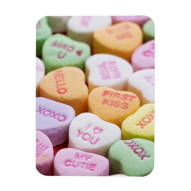 Konversation Candy Hearts Magnet (Vertikal)