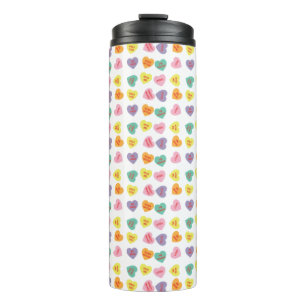 Konversation Candy Hearts Tumbler Thermosbecher