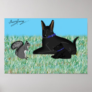 Konversation. Poster