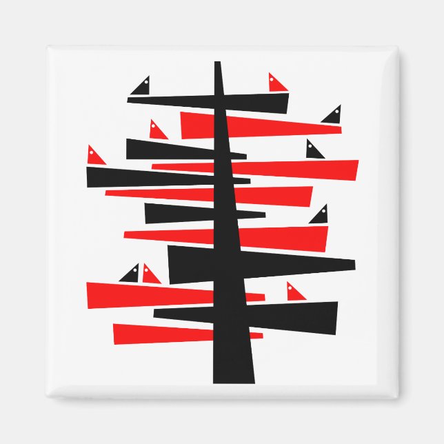 Konversationsbaum Magnet (Vorne)