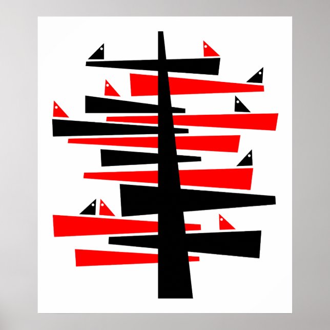 Konversationsbaum Poster (Vorne)