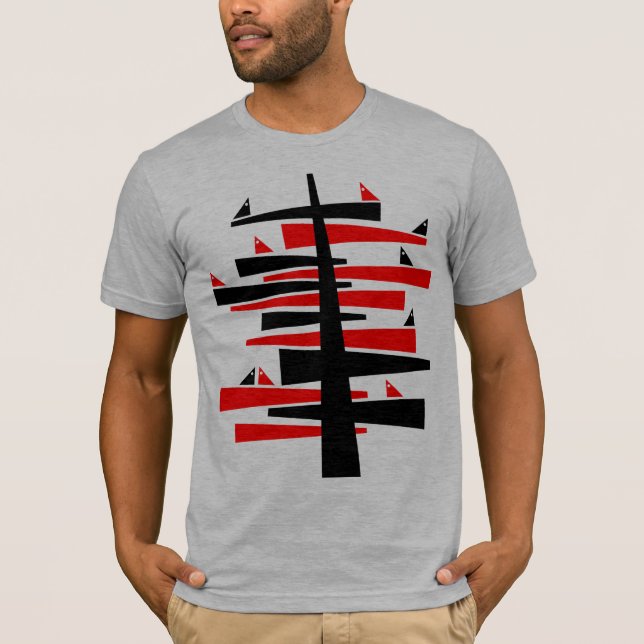 Konversationsbaum T-Shirt (Vorderseite)