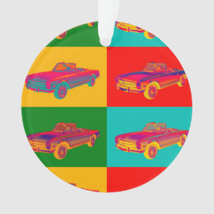 Konvertierbare Pop-Kunst MERCEDES-BENZ 280 SL Ornament