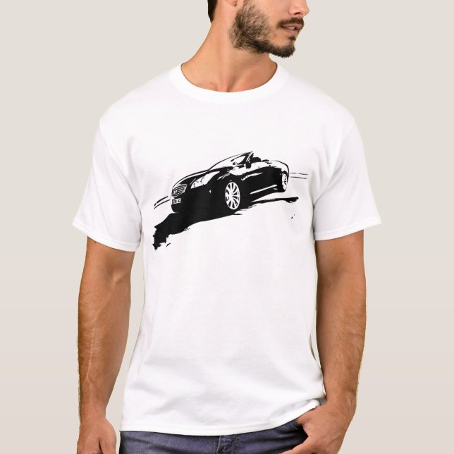 Konvertierbarer Schuss-T - Shirt des Rollen-G37 (Vorderseite)