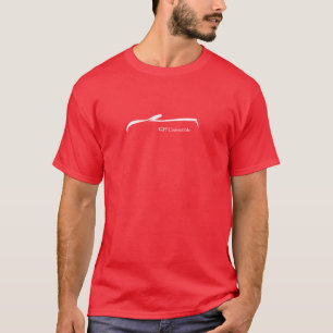 Konvertierbares weißes Anschlag-Logo der T-Shirt