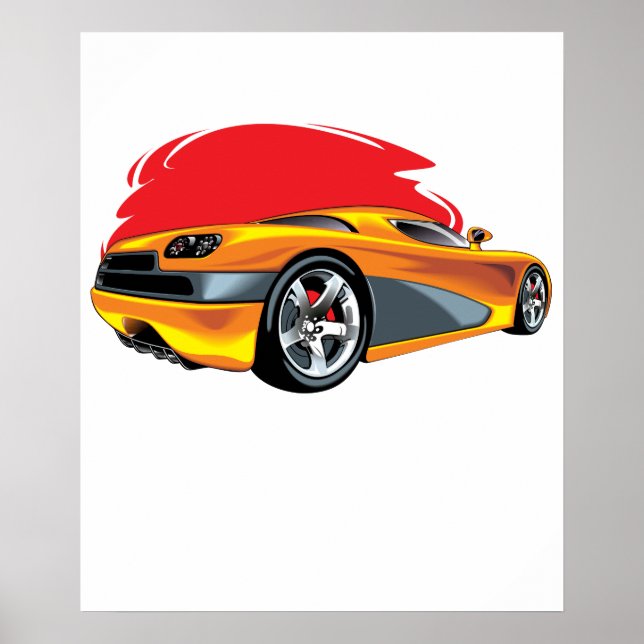 Konvertieren Sie das Auto Poster (Vorne)