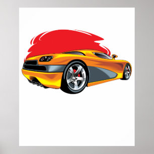 Konvertieren Sie das Auto Poster