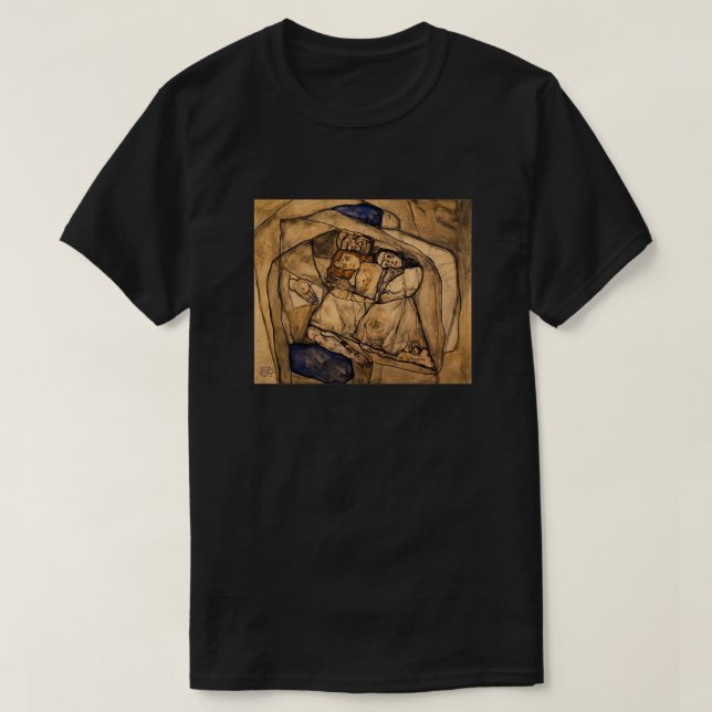 Konvertierung von Egon Schiele mit hd artificia T-Shirt (Design vorne)