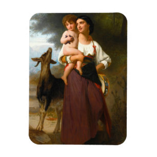 Konvoitis von William Bouguereau Magnet