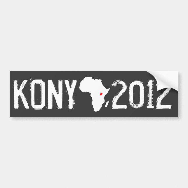 Kony 2012 autoaufkleber (Vorne)