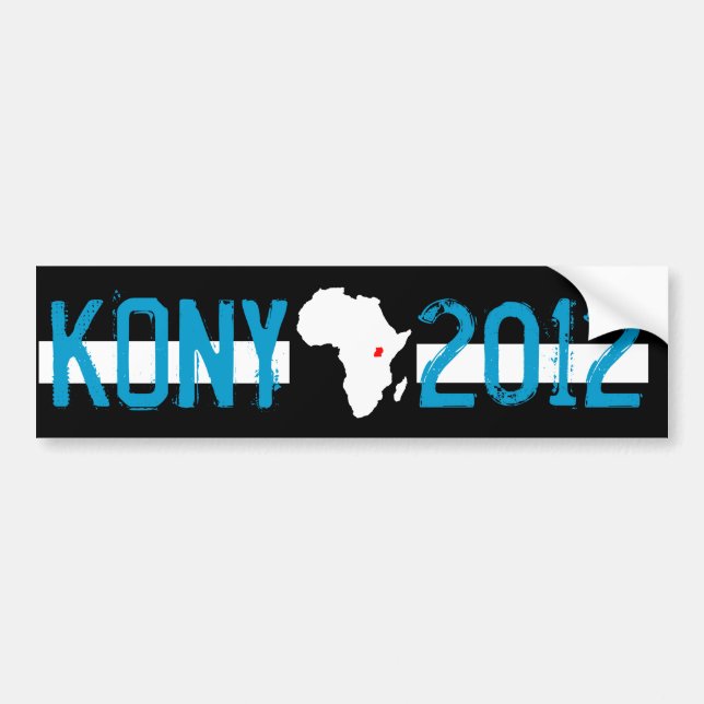 Kony 2012 autoaufkleber (Vorne)