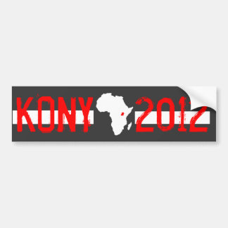 Kony 2012 autoaufkleber