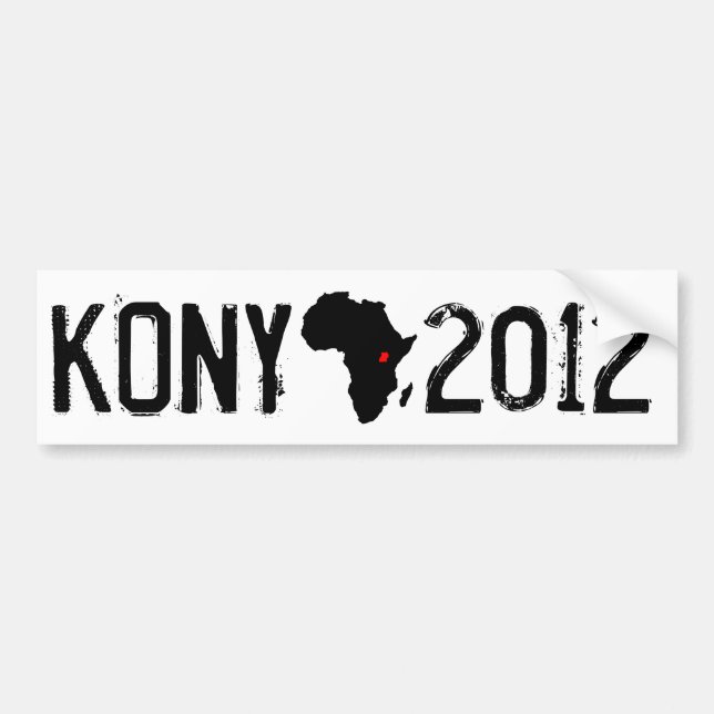 Kony 2012 autoaufkleber (Vorne)