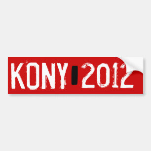 Kony 2012 autoaufkleber