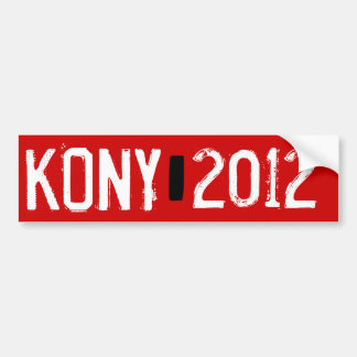 Kony 2012 autoaufkleber