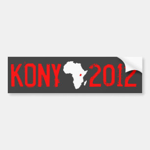Kony 2012 autoaufkleber