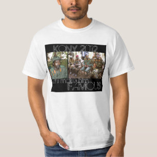 KONY 2012 - Berühmtes Schwarzes T-Shirt