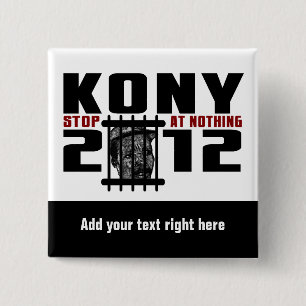KONY 2012 Button