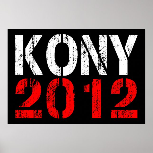 KONY 2012 GROSSES POSTER (Vorne)