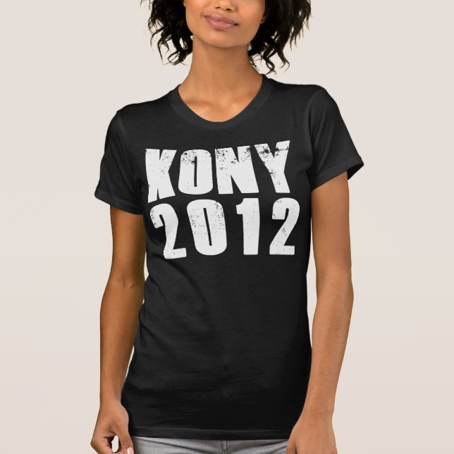 Kony 2012 Halt Joseph Kony T-Shirt (Vorderseite)