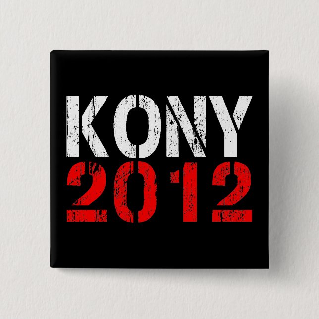 KONY 2012 Knopf-Button Button (Vorderseite)
